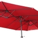 preview thumbnail 32 of 43, Ainfox 15Ft Patio Umbrella with Crank Without Base