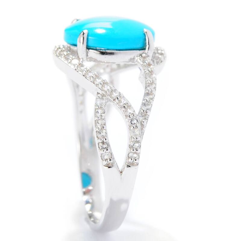 Sonora Beauty Turquoise Gemstone Ring, 925 Sterling Silver Ring