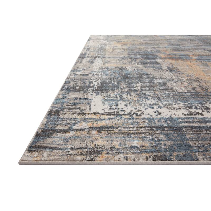 Alexander Home Glacier Modern Abstract Area Rug