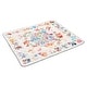 preview thumbnail 10 of 8, Multi-Color Soft Foldable Baby Activity Crawling Mat with Alphabet Design and Machine Washable - 79” L x 71” W