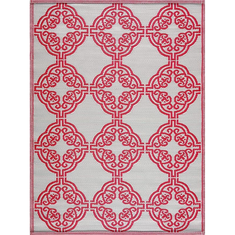 Marrakech Lightweight Reversible Recycled Plastic Outdoor Floor Mat/Rug