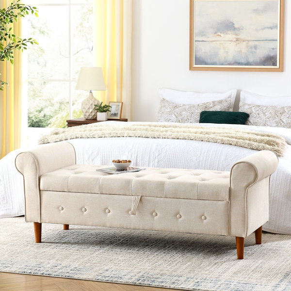 Bed bath and beyond storage bench 2025