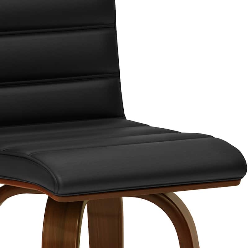 WYNDENHALL Madigan Mid Century Modern Counter Height Stool - 18.9" D x 16.9" W x 34.7" H