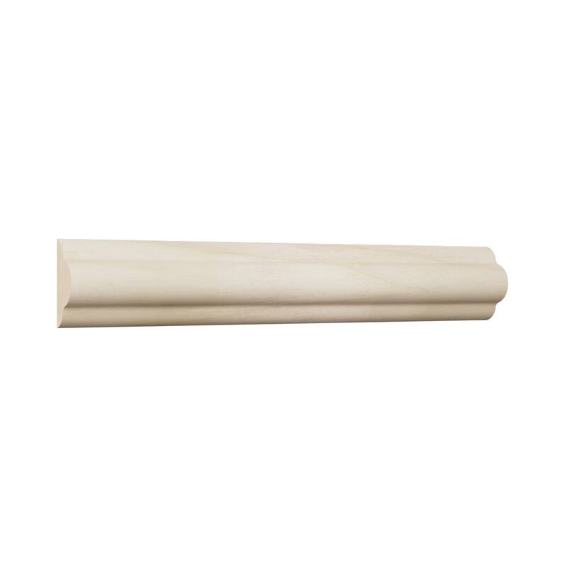 WM1215: 9/16-in x 1-1/4-in x 96-in Americraft Solid Hardwood Stain Grade Joint Moulding