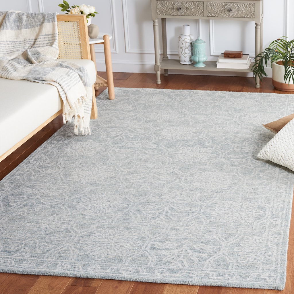 SAFAVIEH Handmade Micro-Loop Annkathrin Wool Rug