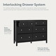 preview thumbnail 28 of 44, Storkcraft Horizon 6 Drawer Dresser - GREENGUARD Gold Certified, Interlocking Drawer System