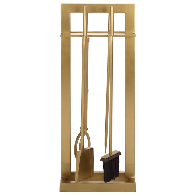 SEI Furniture Trista Fireplace Tool Set - 12"W x 6"D x 31"H