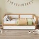 preview thumbnail 10 of 13, Twin Size Solid Wood Daybed, for Limited Space Kids, Teens, Adults Trundle - Twin - Twin