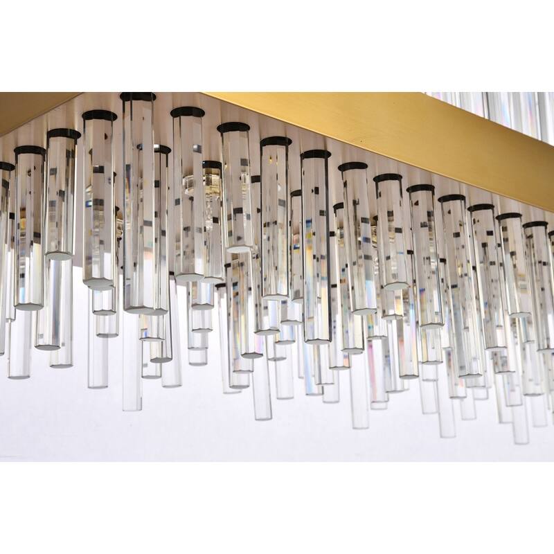 Gold Chandelier Clear Crystal