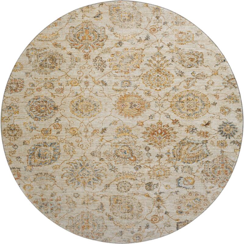 Premium Washable Super Soft Traditional Kashan Mayfield Rug