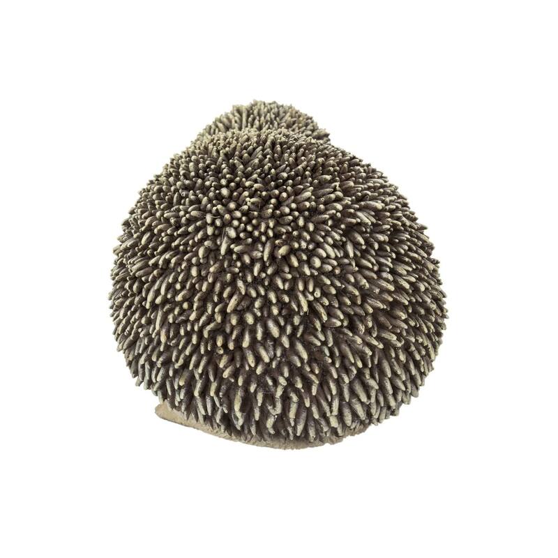 7.5" Mother and Baby Hedgehog Outdoor Garden Statue