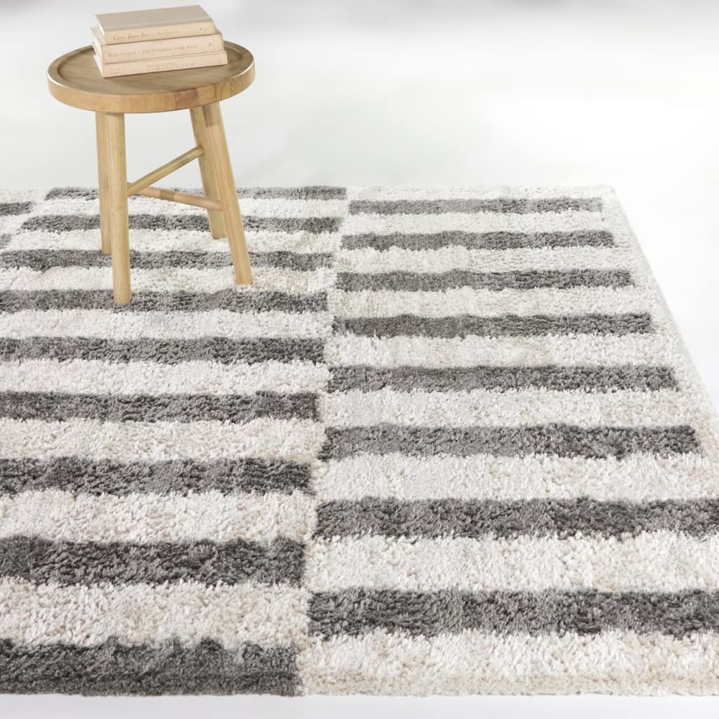 Leopoldo Striped Modern Area Rug