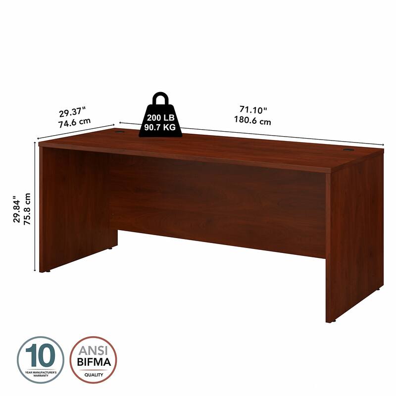 Studio C 72W x 30D Office Desk by Bush Business Furniture