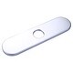 preview thumbnail 21 of 30, WOWOW Stainless Steel Kitchen Sink Faucet Hole Cover Deck Plate Polished Chrome