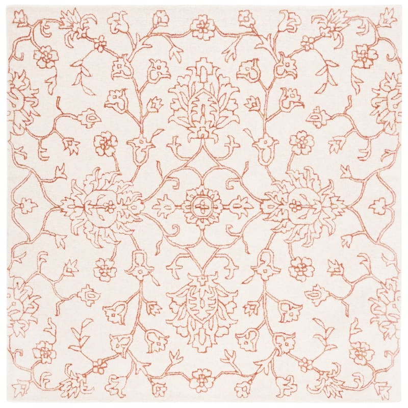SAFAVIEH Handmade Jardin Nuccia Floral Wool Rug