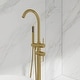 preview thumbnail 34 of 54, Freestanding Double Handle Clawfoot Tub Faucet - 8" x 47"