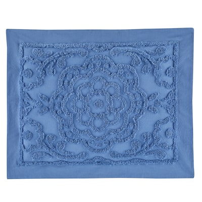 Mia Ruffled Textured Chenille Design Pillow Sham