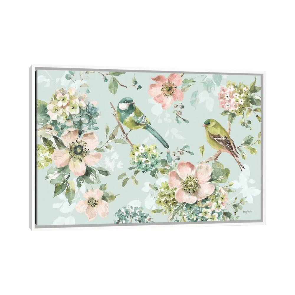 iCanvas "Mint Crush I On Mint" by Lisa Audit Framed