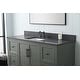 preview thumbnail 29 of 29, Vanity Art 60" Single Sink Bathroom Vanity with Top & Backsplash