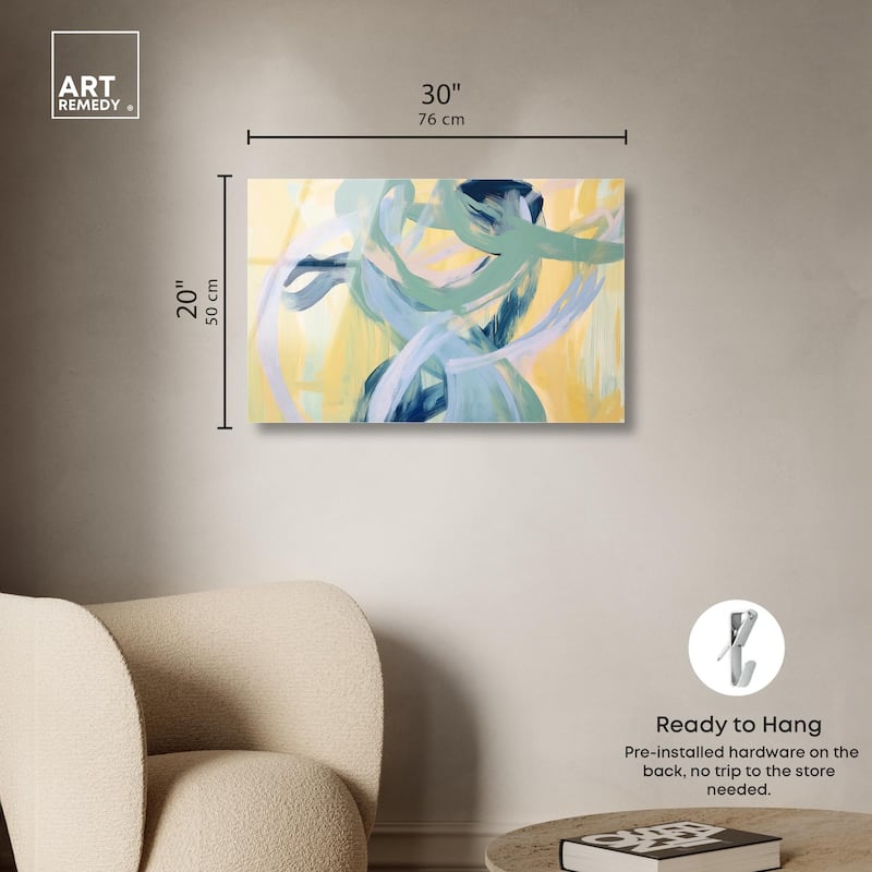Entangled Embrace I Acrylic by Art Remedy, Ready to Hang