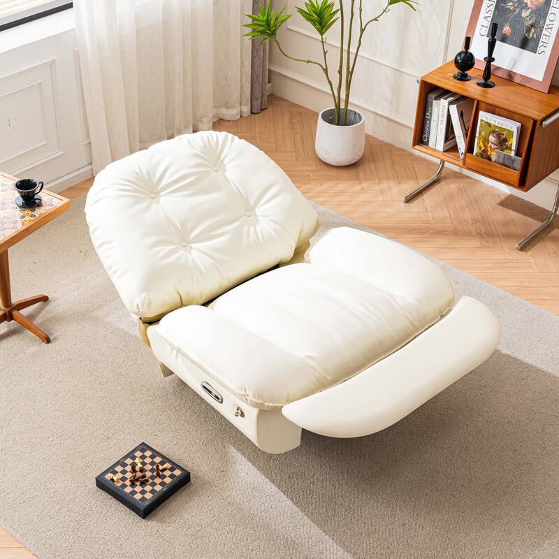 Power Swivel Recliner With USB Charger and Bluetooth Music Player
