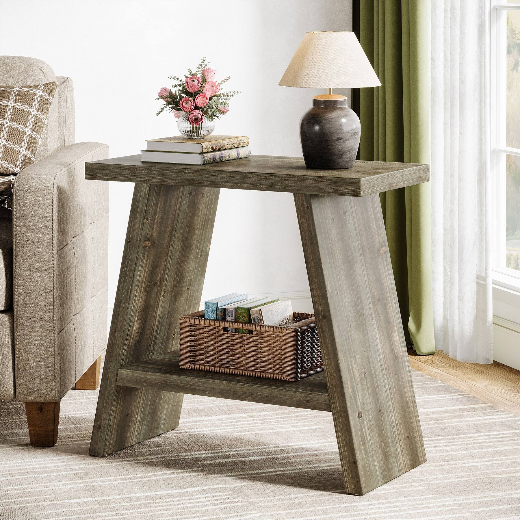 Option Distressed Gray