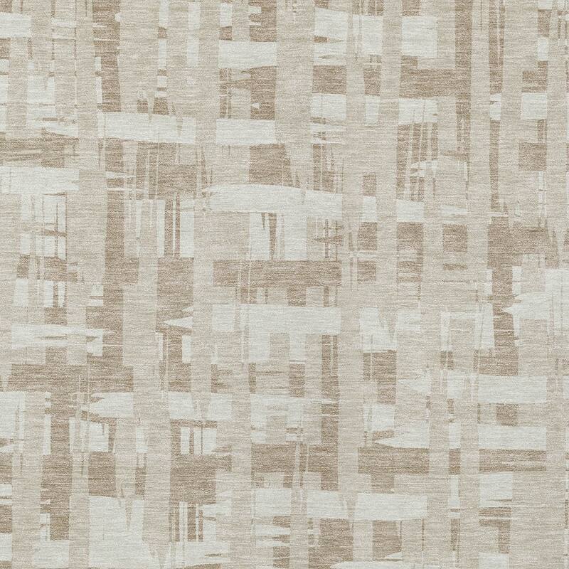 HomeRoots Striped Transitional Rectangle Outdoor Rug