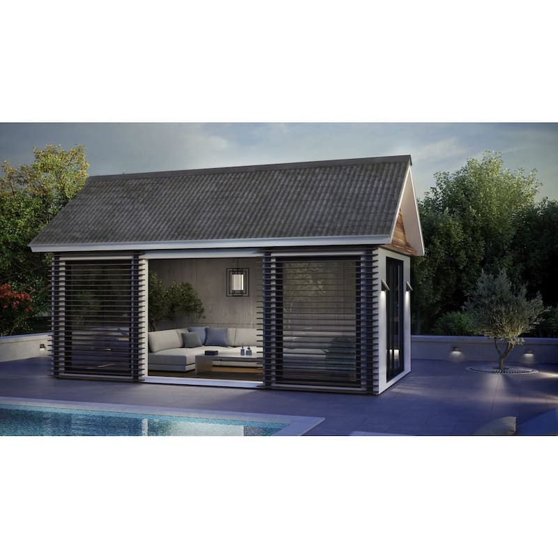 POINT DUME® Wakecrest LED Matte Black Outdoor Wall Lantern with DURASHIELD - 9 in x 3.875 in x 6.625 in