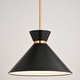 preview thumbnail 12 of 12, Racine Mid-Century Modern Bowtie Pendant Light, LED Compatible