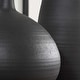 preview thumbnail 5 of 3, Uttermost Bower Black Vases Set/2 - 8"W x 8"D x 18.5"H