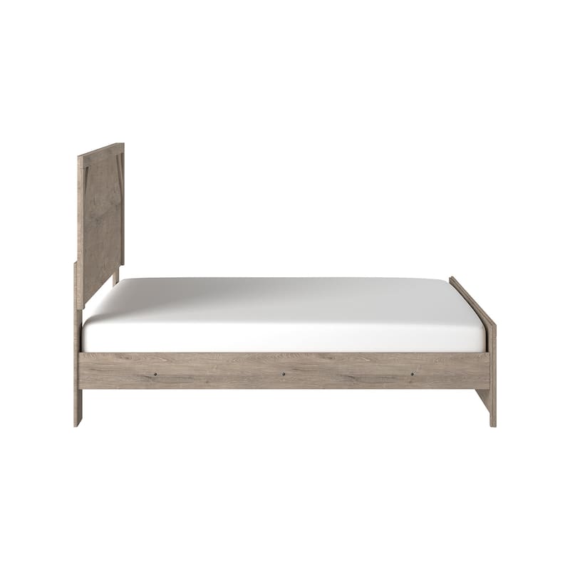 Senniberg Light Brown Panel Bed