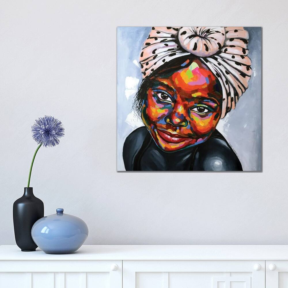 iCanvas "Gaiety II" by Damola Ayegbayo Canvas Print