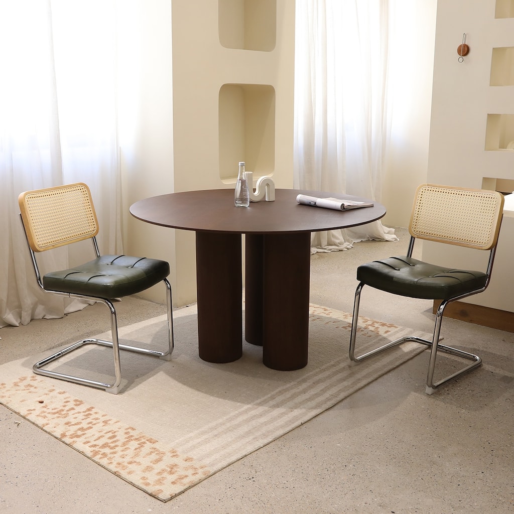 Dark Green Dining Chair Side Chair Leisure Chair Set of 2 Kitchen Chair Reception Chair Armless Chair with Metal Legs