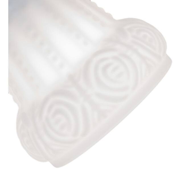 Meyda Tiffany 254394 Puffy Rose 2 Light 12" Wide Semi-Flush Ceiling