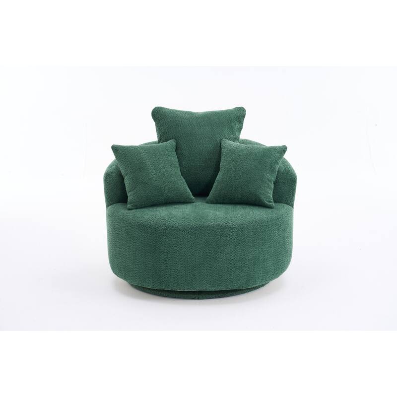 Single Seat Full Sponge Compression Swivel Chair Single Sofa