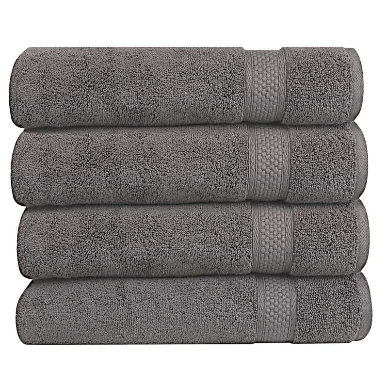 A1HC Bath Towel Set, 500 GSM Duet Technology 100% Ring Spun Cotton, Oeko-Tex Green Certified, Ultra Soft, Quick Dry