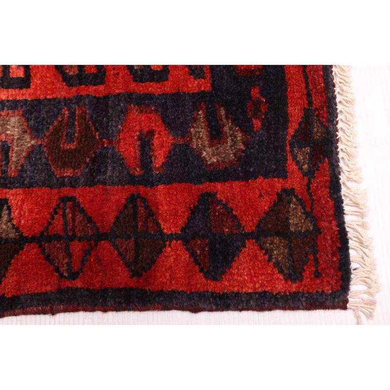 ECARPETGALLERY Hand-knotted Melis Vintage Light Red Wool Rug - 5'9 x 6'8