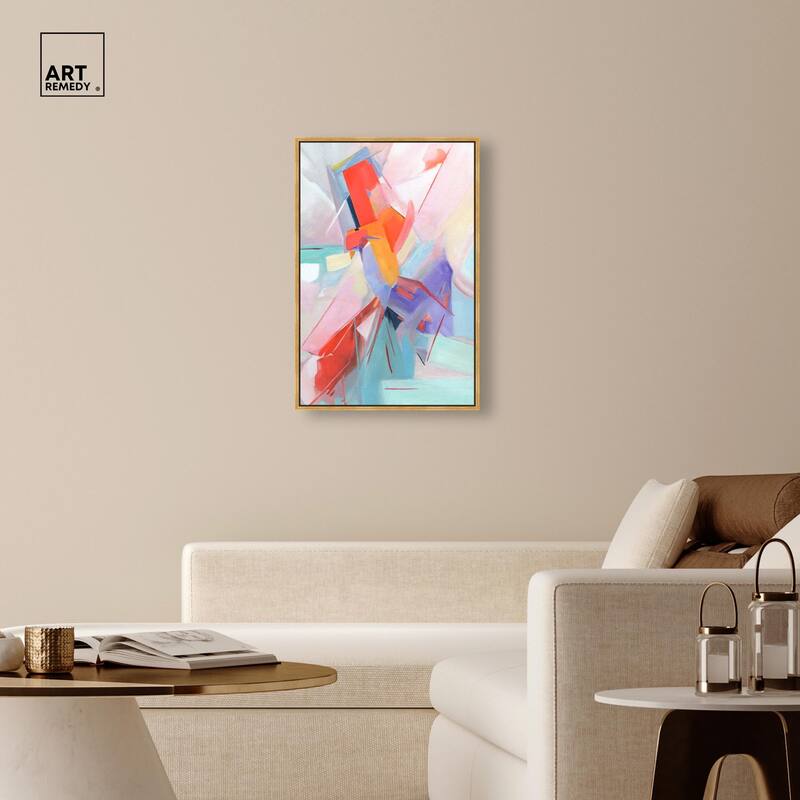 Give Joy I Canvas by Art Remedy