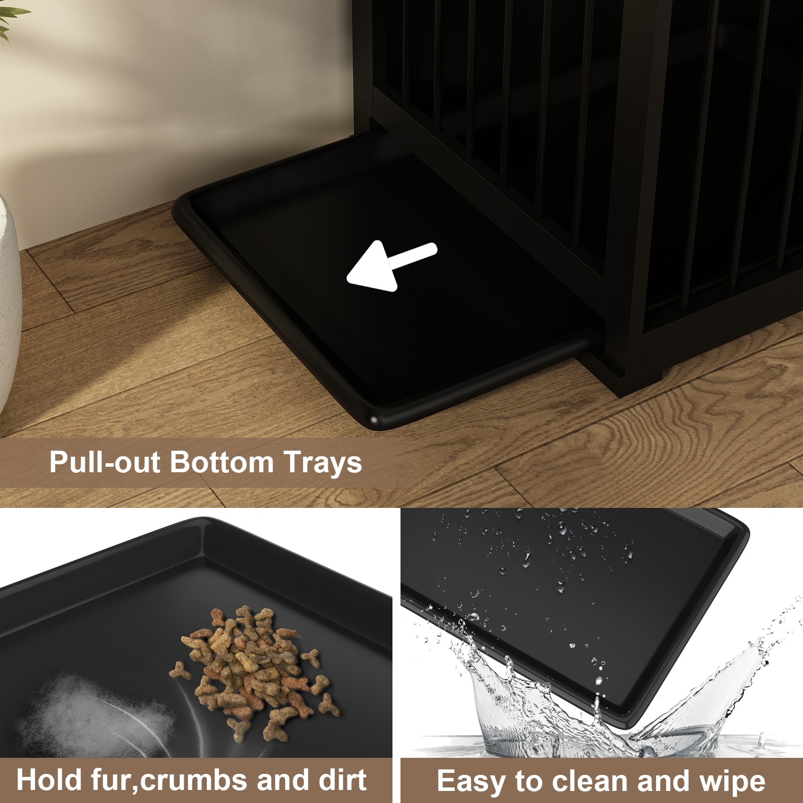 Dog kennel hotsell bottom tray