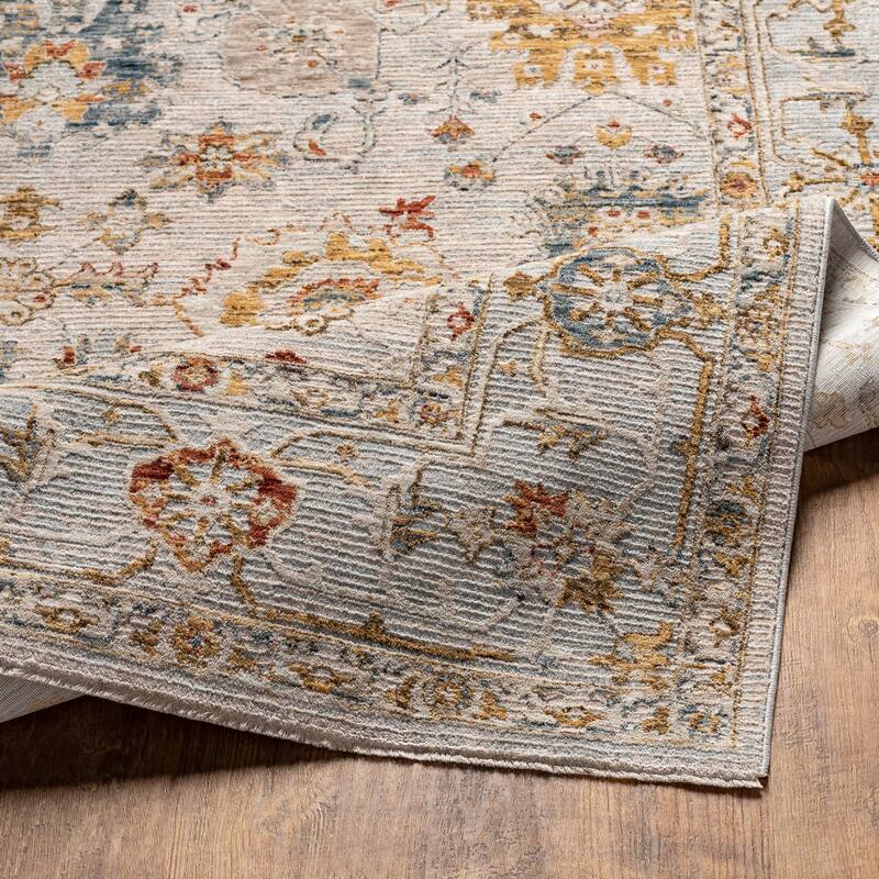 Livabliss Traditional Reina Medallion Area Rug