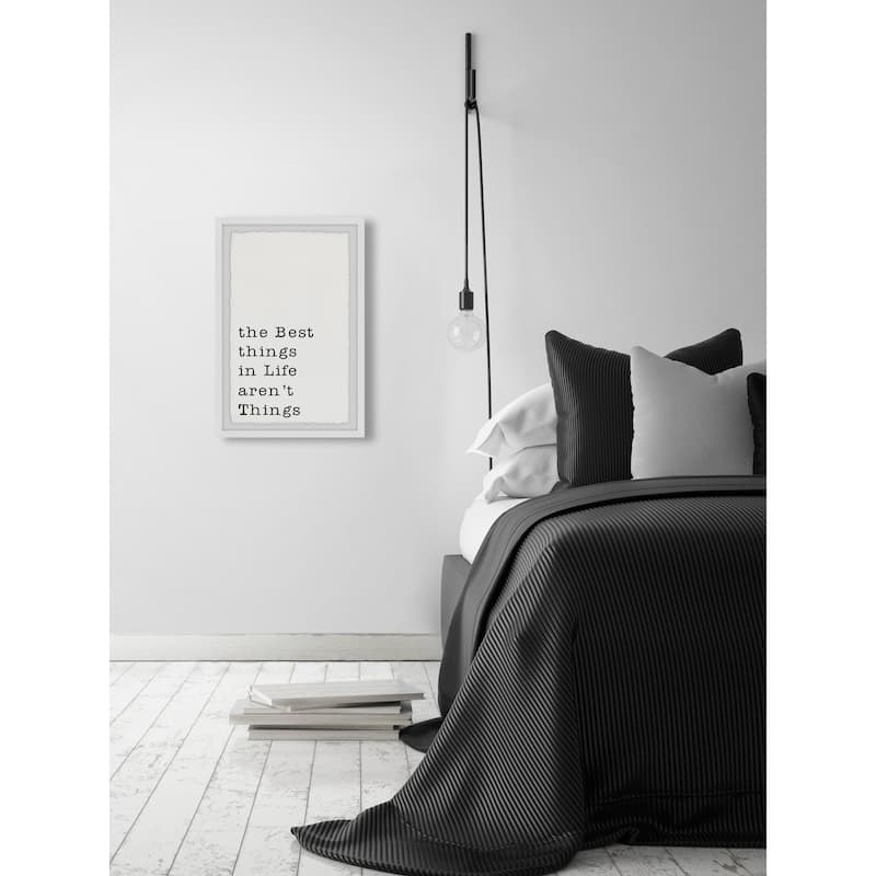 'Best Things in Life II' Framed Painting Print