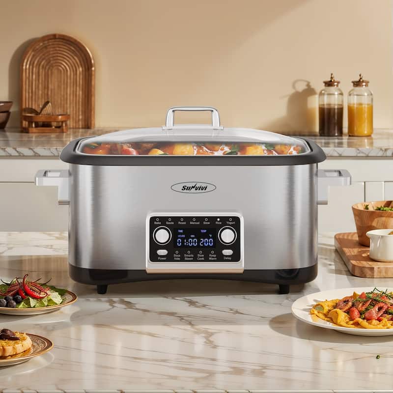 12-in-1 Digital Programmable Slow Cooker