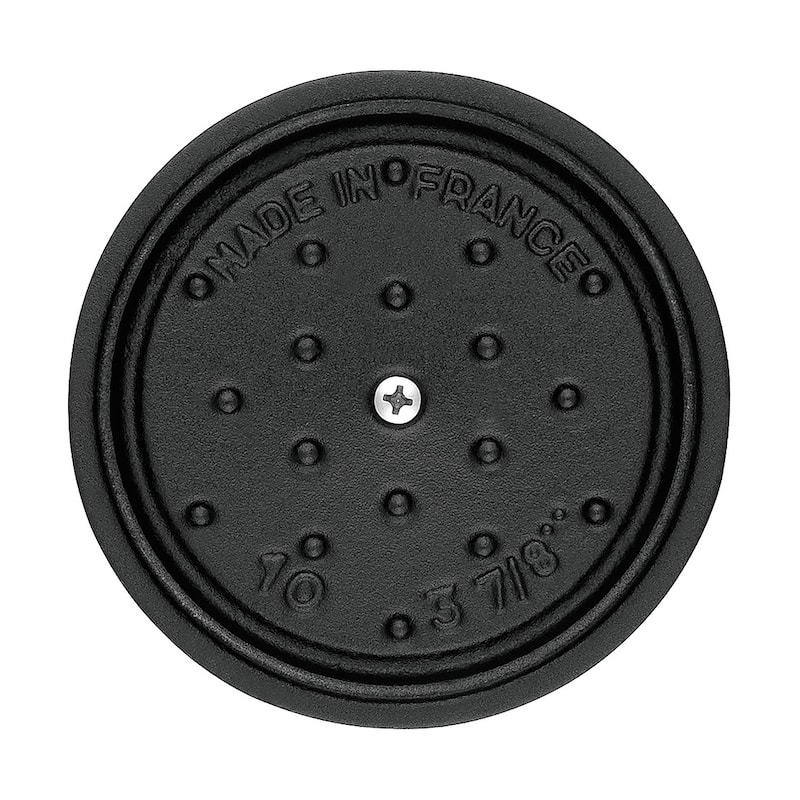 STAUB Cast Iron 0.25-qt Mini Round Cocotte