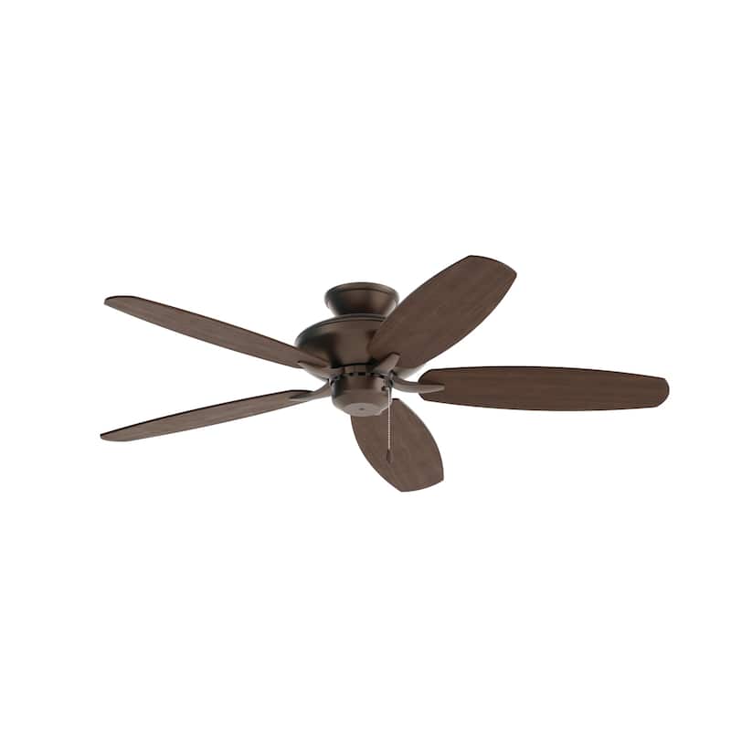 Kichler Renew Patio 52 inch Ceiling Fan Satin Natural Bronze with Reversible Blades