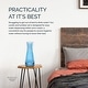 preview thumbnail 3 of 12, American Atelier Bedside Blue Water Carafe with Clear Tumbler - 33-Ounce Pitcher