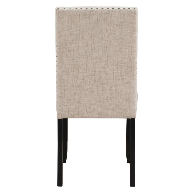 Faux Marble 5-Piece Dining Set with 4 Cushion Chairs