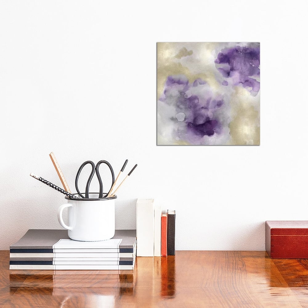 iCanvas "Whisper in Amethyst II" by Lauren Mitchell Canvas Print