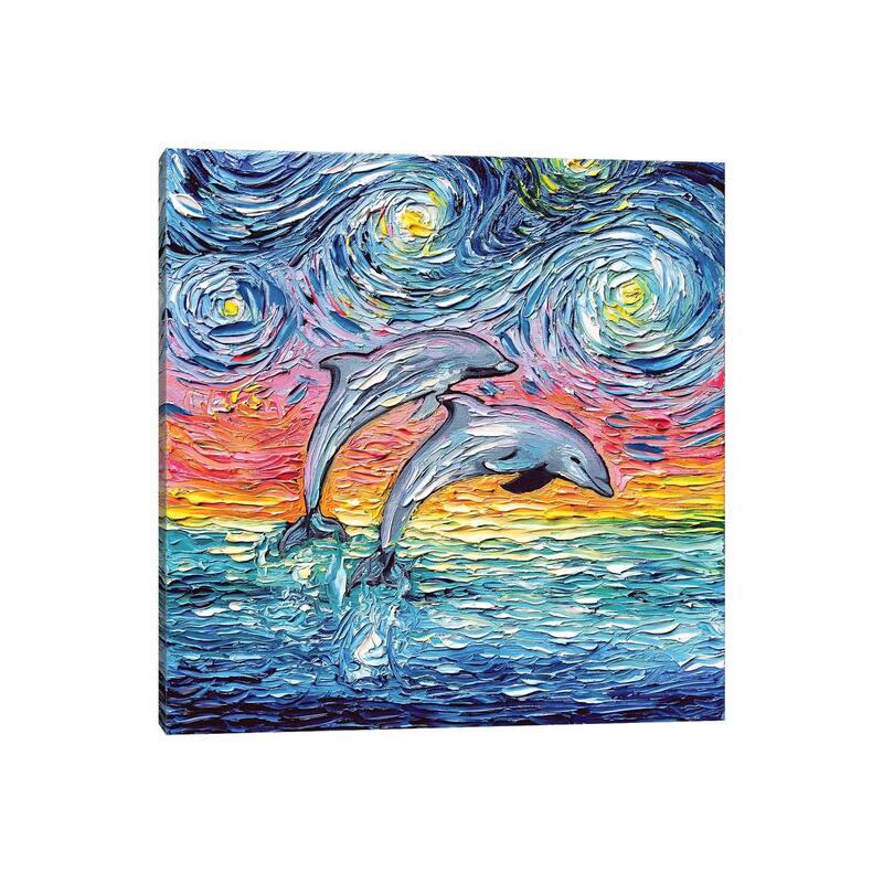 iCanvas "Van Gogh Never Saw Paradise" by Aja Trier Canvas Print