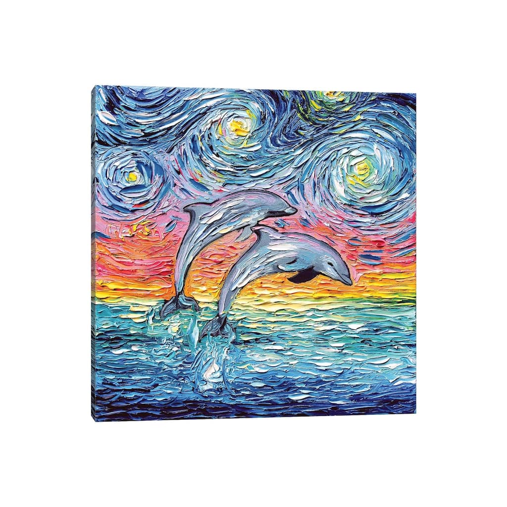 iCanvas "Van Gogh Never Saw Paradise" by Aja Trier Canvas Print