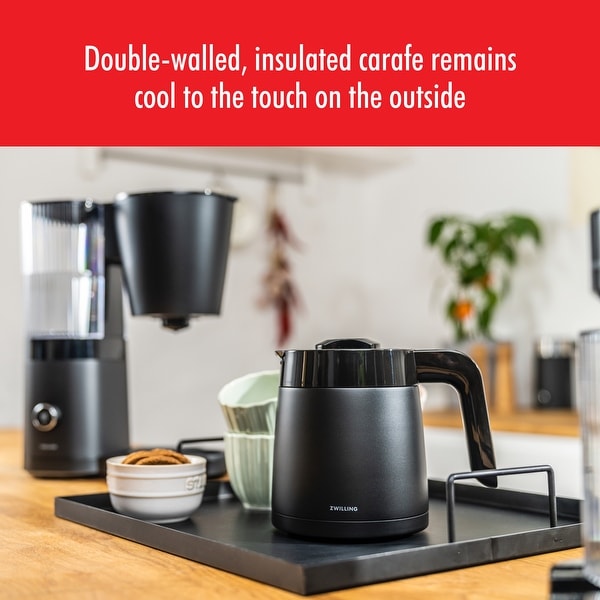 ZWILLING Enfinigy Drip Coffee Maker with Thermo Carafe 10 Cup